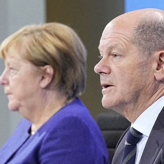 Merkel und Scholz