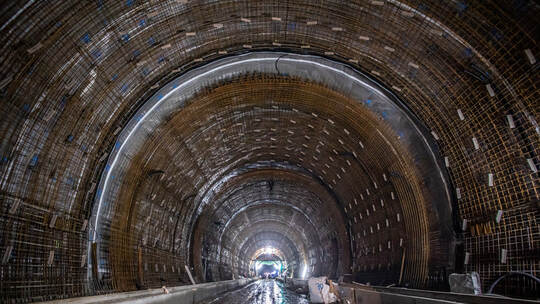 Arlingertunnel Baufortschritt